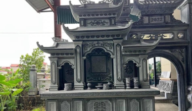 Thi công thiết kế mộ đá tại Thức Hạnh
