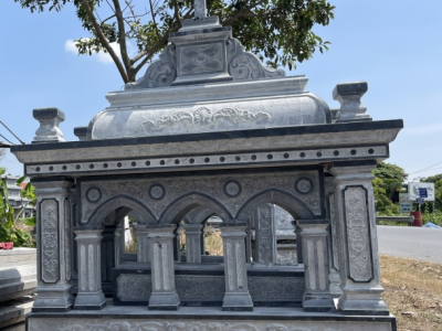 Thi công lăng mộ đá công giáo rẻ, đẹp tại Thức Hạnh