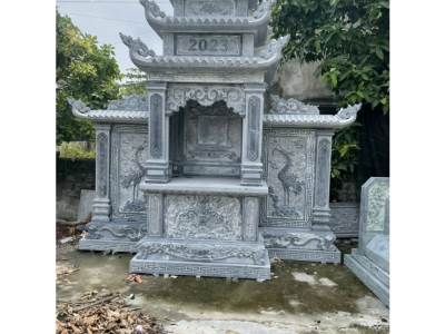 Dịch vụ thi công lăng cánh 3 mái đẹp hợp phong thủy