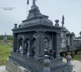 LĂNG ĐÁ CÔNG GIÁO - LÀM BẰNG ĐÁ XANH ĐEN THANH HOÁ - MẪU 05