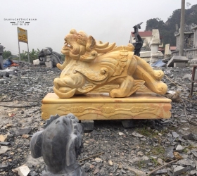 TÌ HƯU ĐÁ - LÀM BẰNG ĐÁ VÀNG - MẪU 01