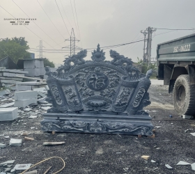 CUỐN THƯ ĐÁ XANH ĐEN THANH HOÁ - MẪU 02