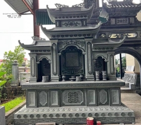 LĂNG THỜ ĐÁ - ĐÁ XANH RÊU THANH HOÁ - MẪU 01