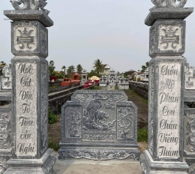 CỘT ĐÁ - ĐÁ XANH ĐEN THANH HOÁ - MẪU 02