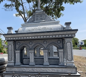 LĂNG ĐÁ CÔNG GIÁO - LÀM BẰNG ĐÁ XANH ĐEN THANH HOÁ - MẪU 08