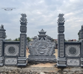 CUỐN THƯ ĐÁ XANH ĐEN THANH HOÁ - MẪU 03