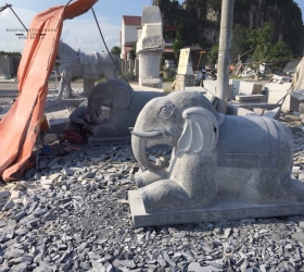 VOI ĐÁ - LÀM BẰNG ĐÁ XANH THANH HOÁ - MẪU 01