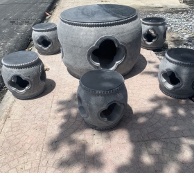 BỘ BÀN GHẾ ĐÁ 01