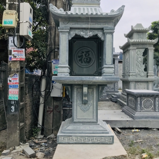 CÂY HƯƠNG ĐÁ - LÀM BẰNG ĐÁ XANH RÊU - MẪU 02