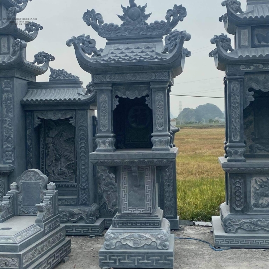 CÂY HƯƠNG ĐÁ - LÀM BẰNG ĐÁ XANH THANH HOÁ - MẪU 03