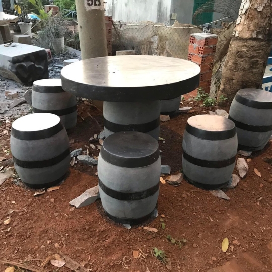 BỘ BÀN GHẾ ĐÁ BBGD01